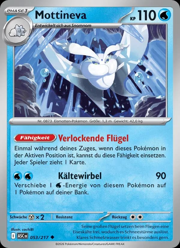 Mottineva card in German