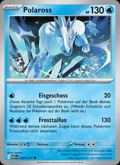 Polaross card in German