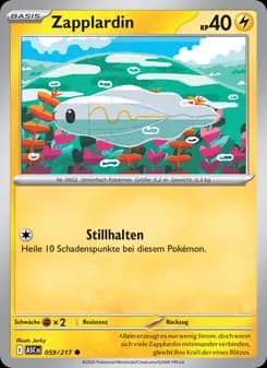 Zapplardin card in German