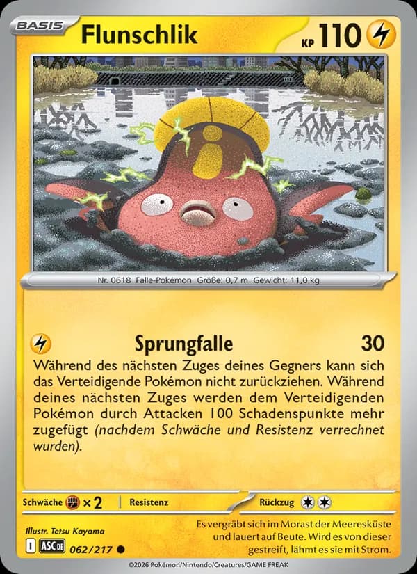 Flunschlik card in German
