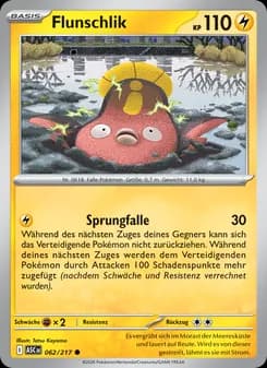 Flunschlik card in German