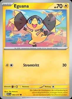 Eguana card in German