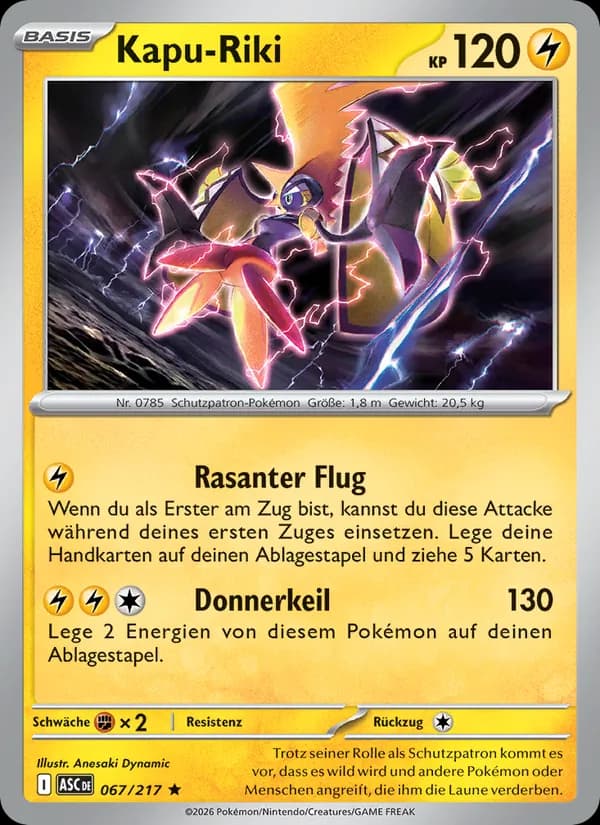 Kapu-Riki card in German