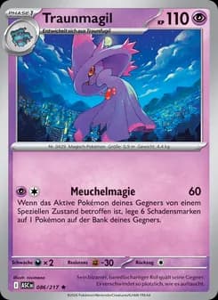 Traunmagil card in German