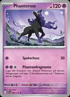 Phantoross card in German