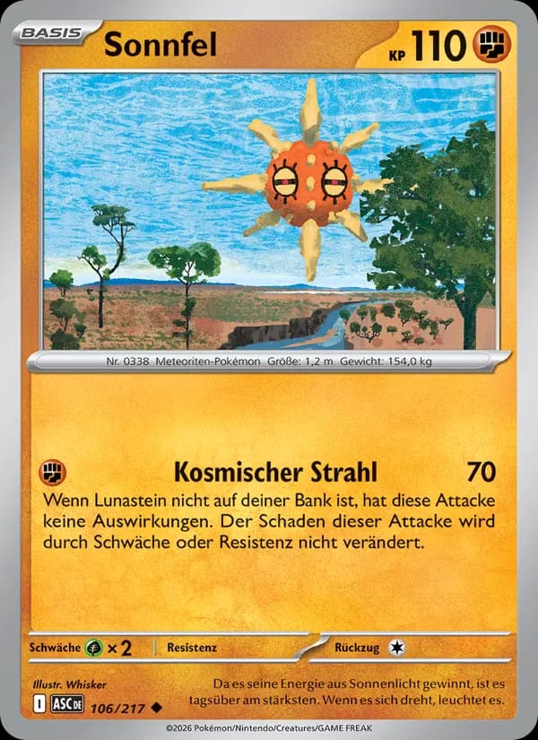 Sonnfel card in German