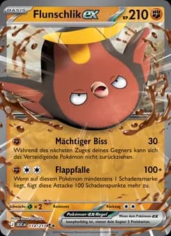 Flunschlik-ex card in German