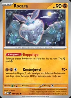 Rocara card in German