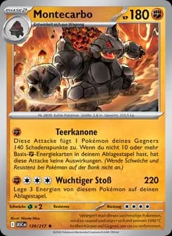 Montecarbo card in German