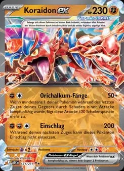 Koraidon-ex card in German