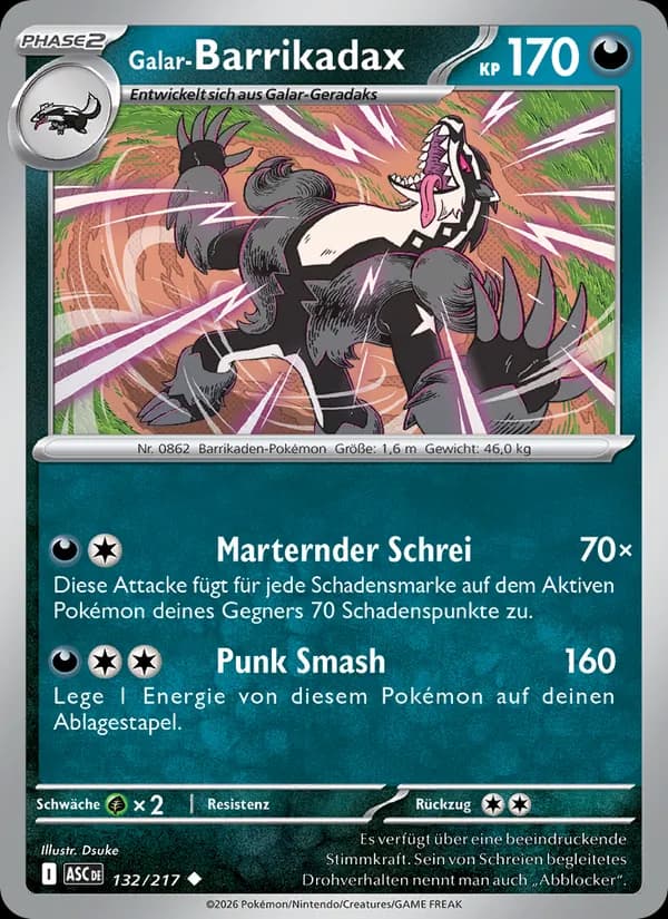 Galar-Barrikadax card in German