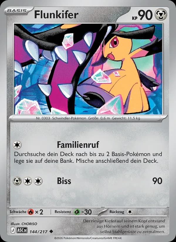 Flunkifer card in German