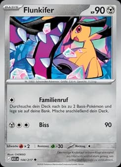 Flunkifer card in German