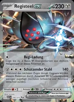 Registeel-ex card in German