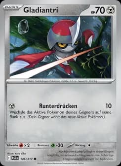 Gladiantri card in German
