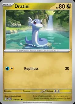 Dratini card in German