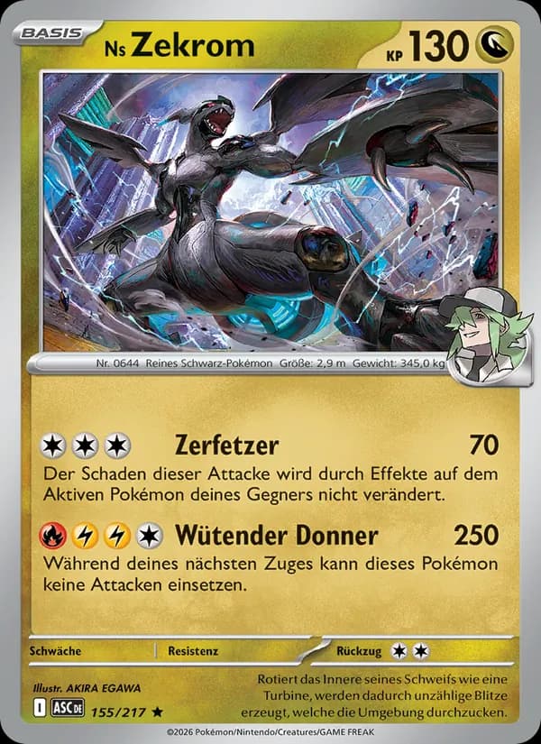 Ns Zekrom card in German