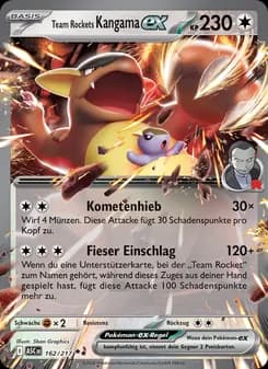 Team Rockets Kangama-ex card in German