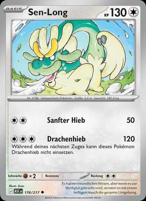 Sen-Long card in German