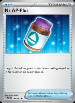 Ns AP-Plus card in German