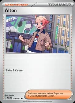 Alton card in German