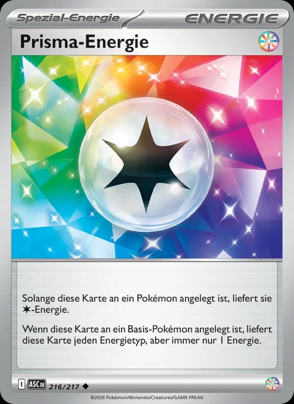 Prisma-Energie card in German