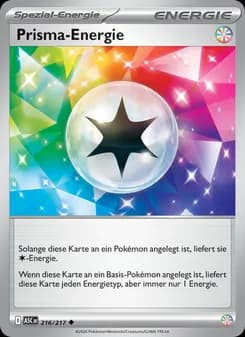 Prisma-Energie card in German