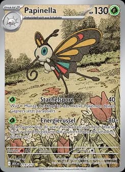Papinella card in German