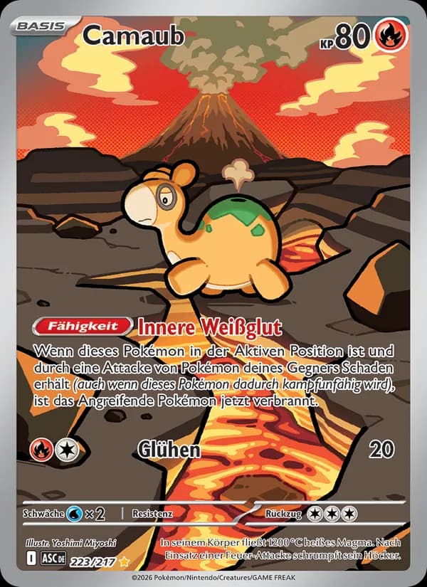 Camaub card in German