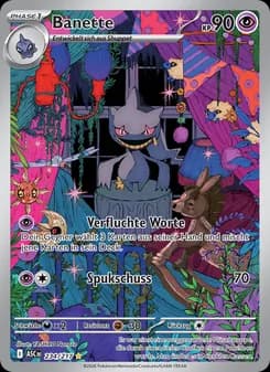 Banette card in German