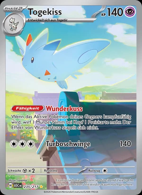Togekiss card in German