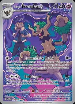 Hops Trombork card in German