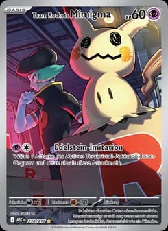 Team Rockets Mimigma card in German