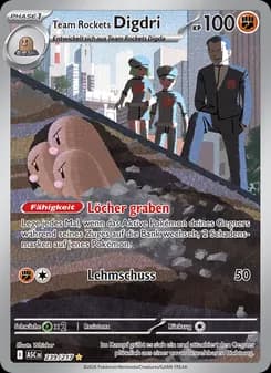 Team Rockets Digdri card in German