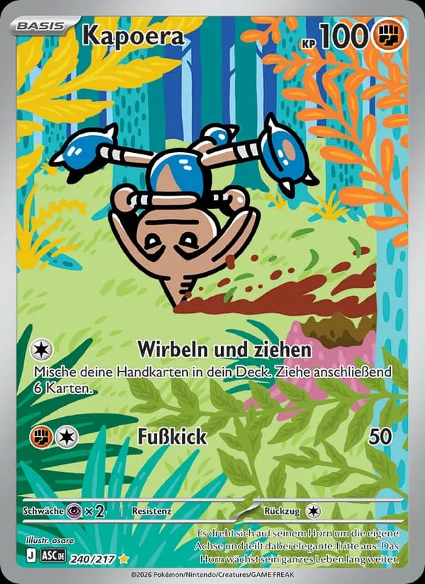 Kapoera card in German