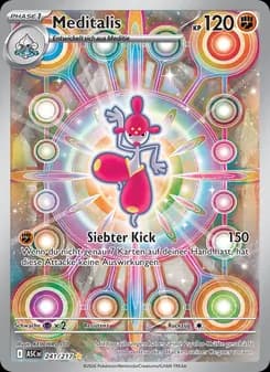 Meditalis card in German