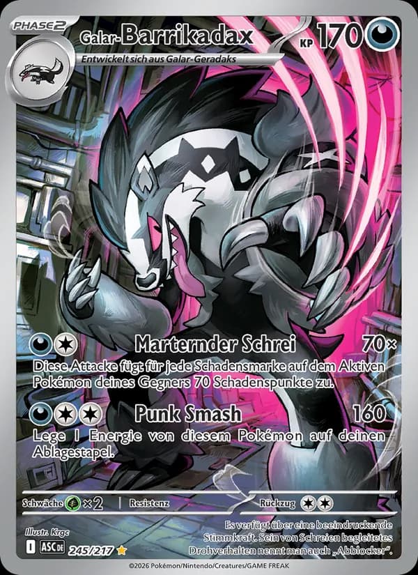 Galar-Barrikadax card in German
