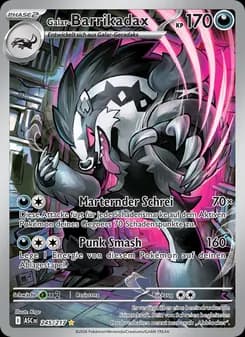 Galar-Barrikadax card in German