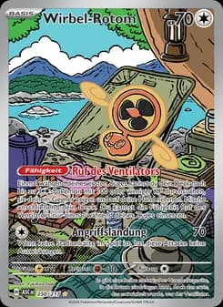 Wirbel-Rotom card in German