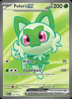 Felori-ex card in German