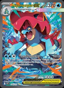 Mega-Impergator-ex card in German