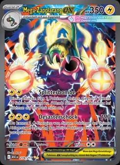 Mega-Zapplarang-ex card in German