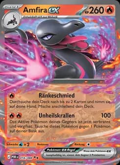 Amfira-ex card in German