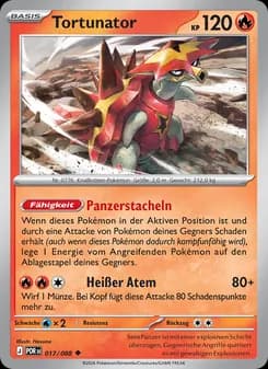 Tortunator card in German