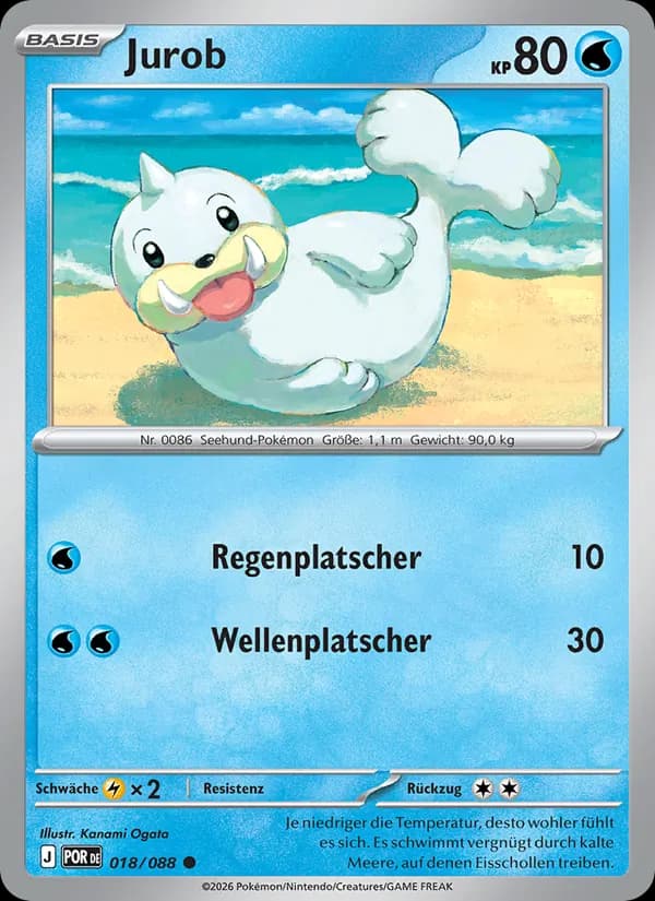 Jurob card in German