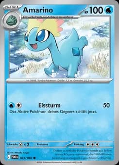 Amarino card in German