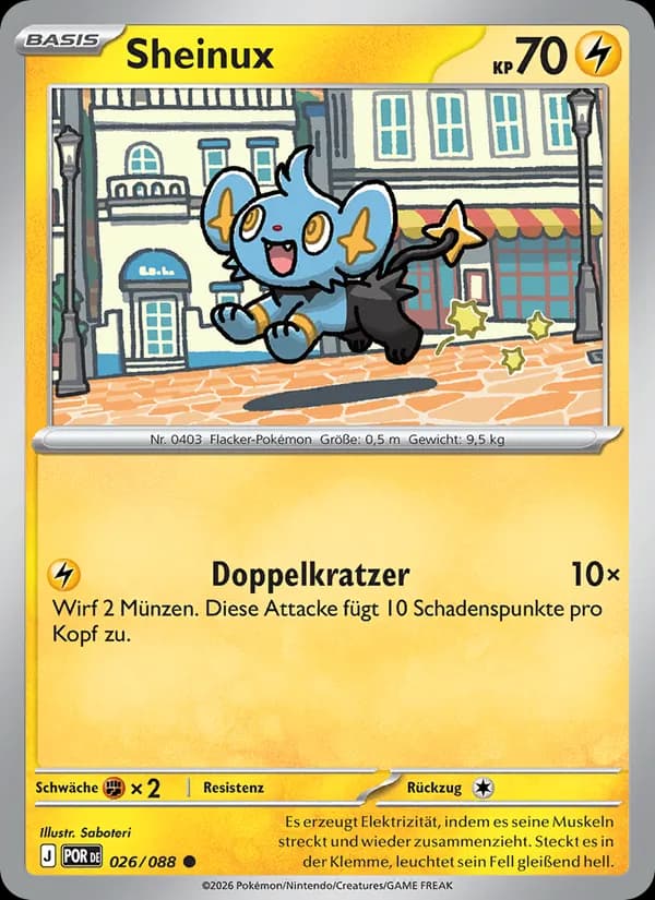 Sheinux card in German