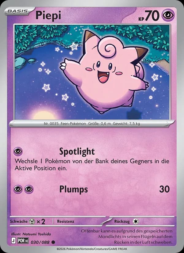 Piepi card in German