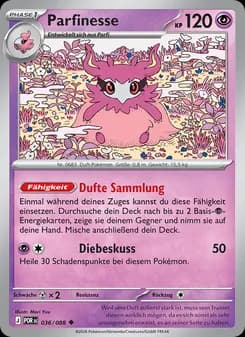 Parfinesse card in German