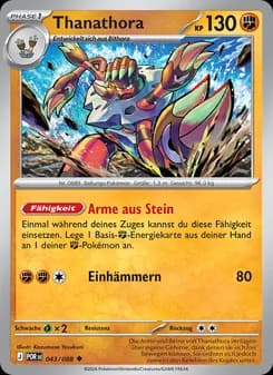 Thanathora card in German